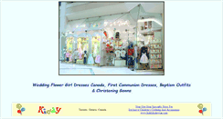Desktop Screenshot of kiddykidswearcanada.com